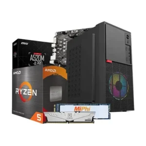 AMD Ryzen 5 5600G Budget Gaming Desktop PC